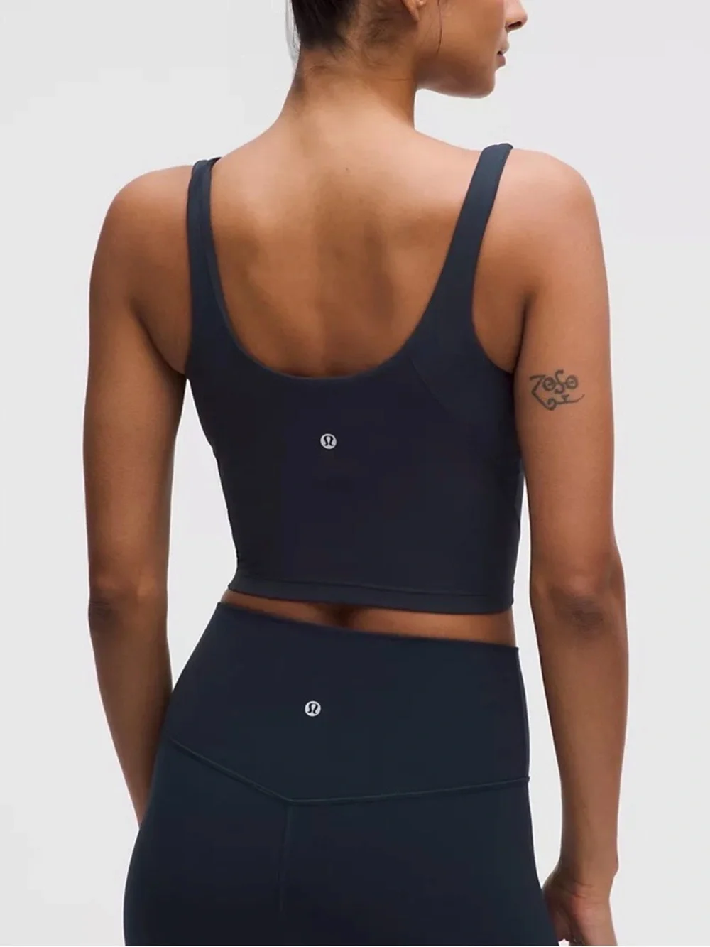 lululemon athletica V-Neck Crop Tank